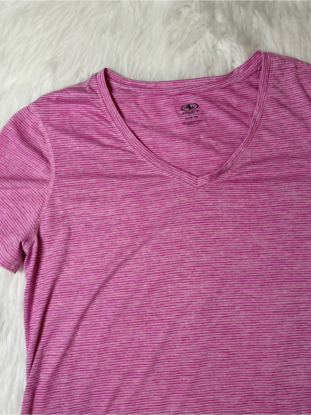 Athletic Works Pink Workout Top - Picture 2 of 5
